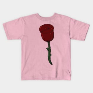 Pixel Rose Kids T-Shirt